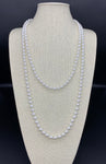 White-Pearl Beaded Necklace