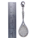 Tennis Racket Clip-On Charm, Large