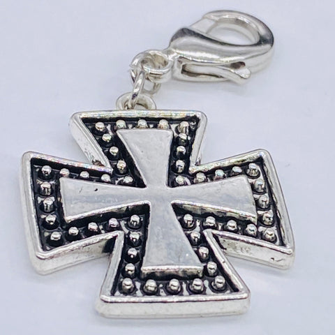 Iron Cross Clip-On Charm