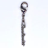 Cheerleader Cursive Clip-On Charm