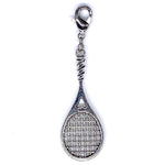 Tennis Racket Clip-On Charm, Large