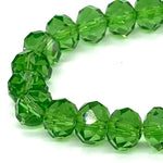 Green Kelly-Transparent Beaded Bracelet