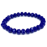 Blue Royal-Sparkle Beaded Bracelet