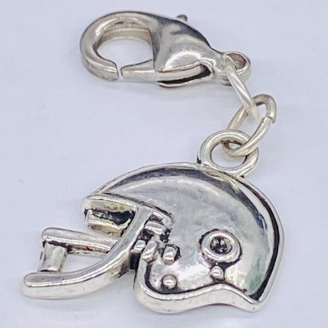 Football Helmet Clip-on Charm