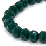 Green Dark-Sparkle Beaded Bracelet