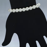 White Antique-Pearl Beaded Bracelet