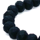 Black-Matte Beaded Bracelet