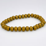 Gold-Matte Beaded Bracelet