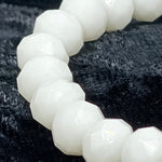 White-Sparkle Beaded Bracelet