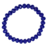 Blue Royal-Sparkle Beaded Bracelet