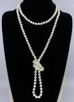 White Antique-Pearl Beaded Necklace