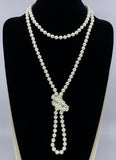 White Antique-Pearl Beaded Necklace