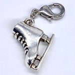 Ice Skate Clip-On Charm