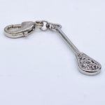 Lacrosse Stick Clip-On Charm