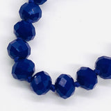 Blue Royal-Sparkle Beaded Necklace