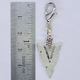 Arrowhead/Spear Point Clip-On Charm