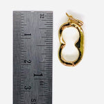 Small Gold Diamond Clasp