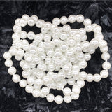 White-Pearl Beaded Necklace