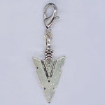 Arrowhead/Spear Point Clip-On Charm