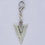 Arrowhead/Spear Point Clip-On Charm