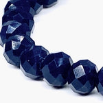 Blue Navy-Sparkle Beaded Bracelet