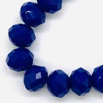 Blue Royal-Sparkle Beaded Bracelet