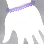 Purple Lavender-Matte Beaded Bracelet